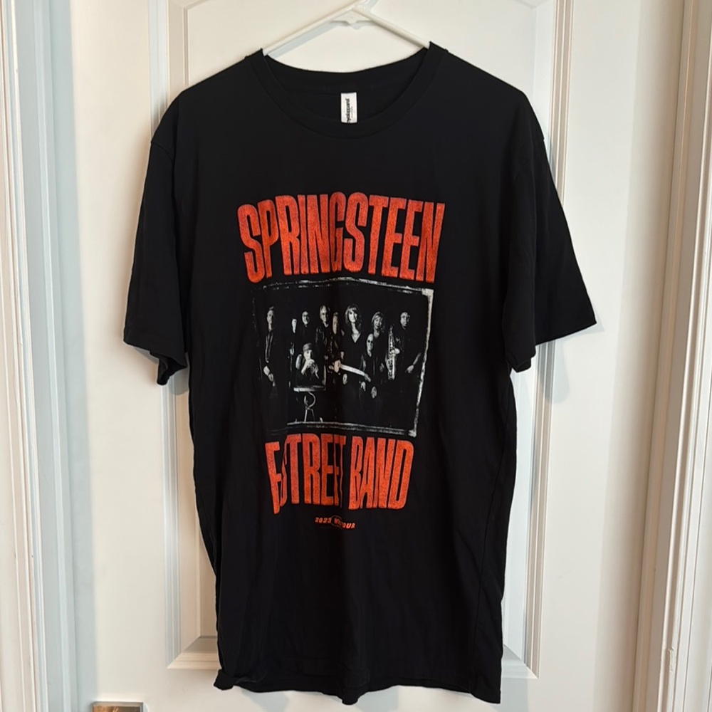 Gildan Black Short Sleeve Tee with Bold Graphics